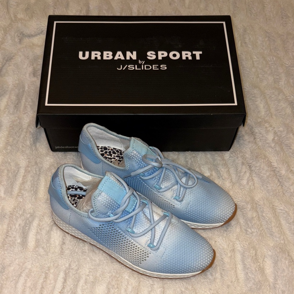 Urban Sport by J/SLIDES Ophelia Blue Tie-Dye Sneakers